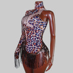 Luxe Rhythm Fringe & Rhinestone Performance Set — Multi‑Color Variants (One Size Fits S–XL)
