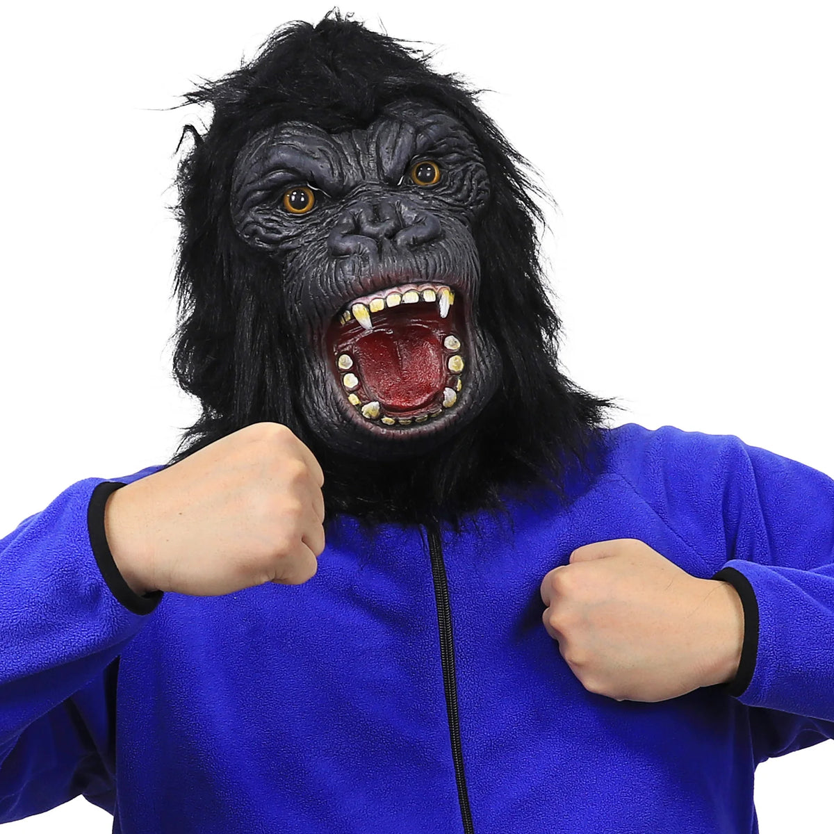 Gorilla Costume Mask | Shaggy Fur