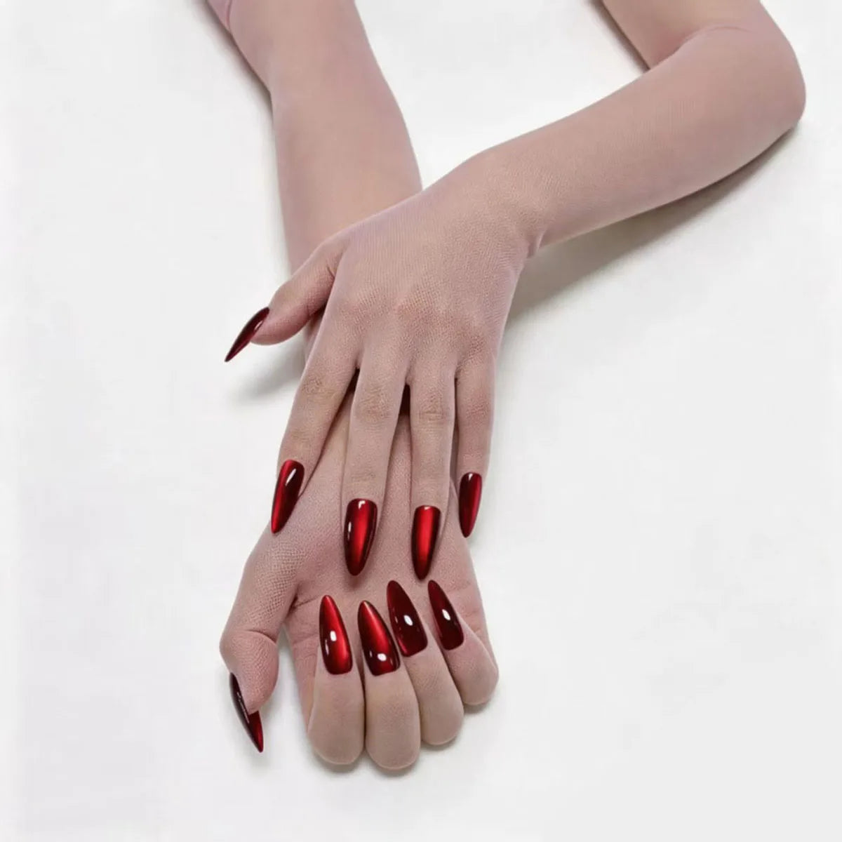 Sheer Nail-Effect Gloves | Stage