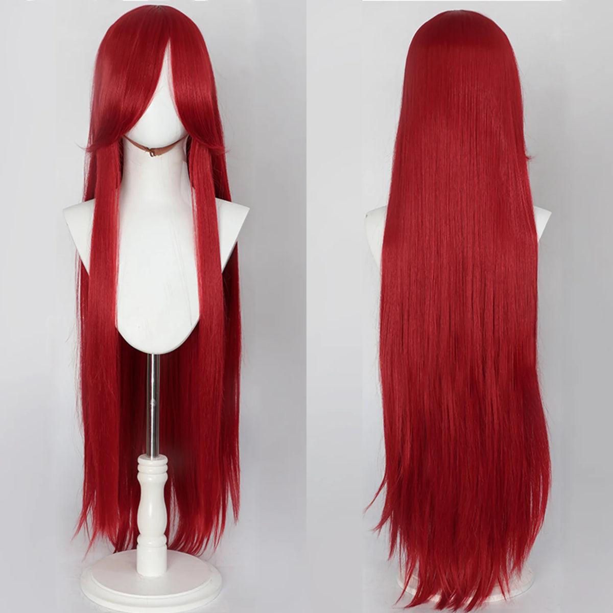 Long Straight Wig | Fringe | 100 cm