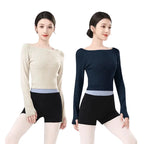 Ballet Knit Sweater | Cropped Warm-Up | M–XL