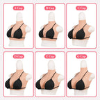Wearable Silicone Breast Forms | Halter Strap | C–G Cup