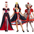 Queen of Hearts Costume | Ball Gown | Poker Queen Dress
