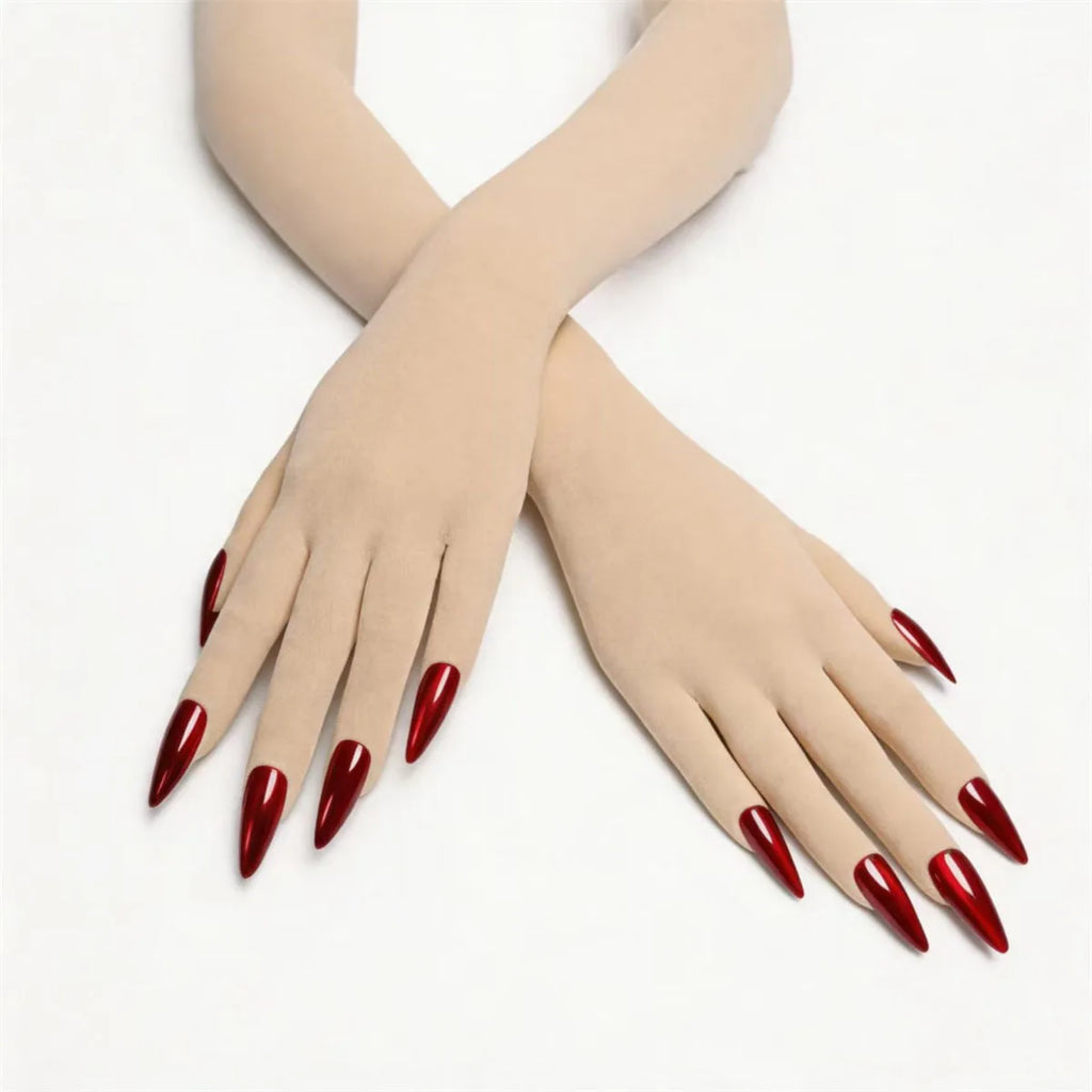 Sheer Nail-Effect Gloves | Stage