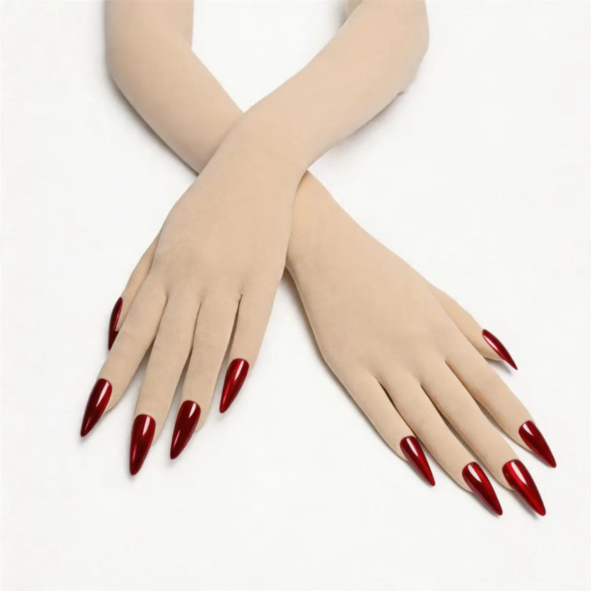 Sheer Nail-Effect Gloves | Stage