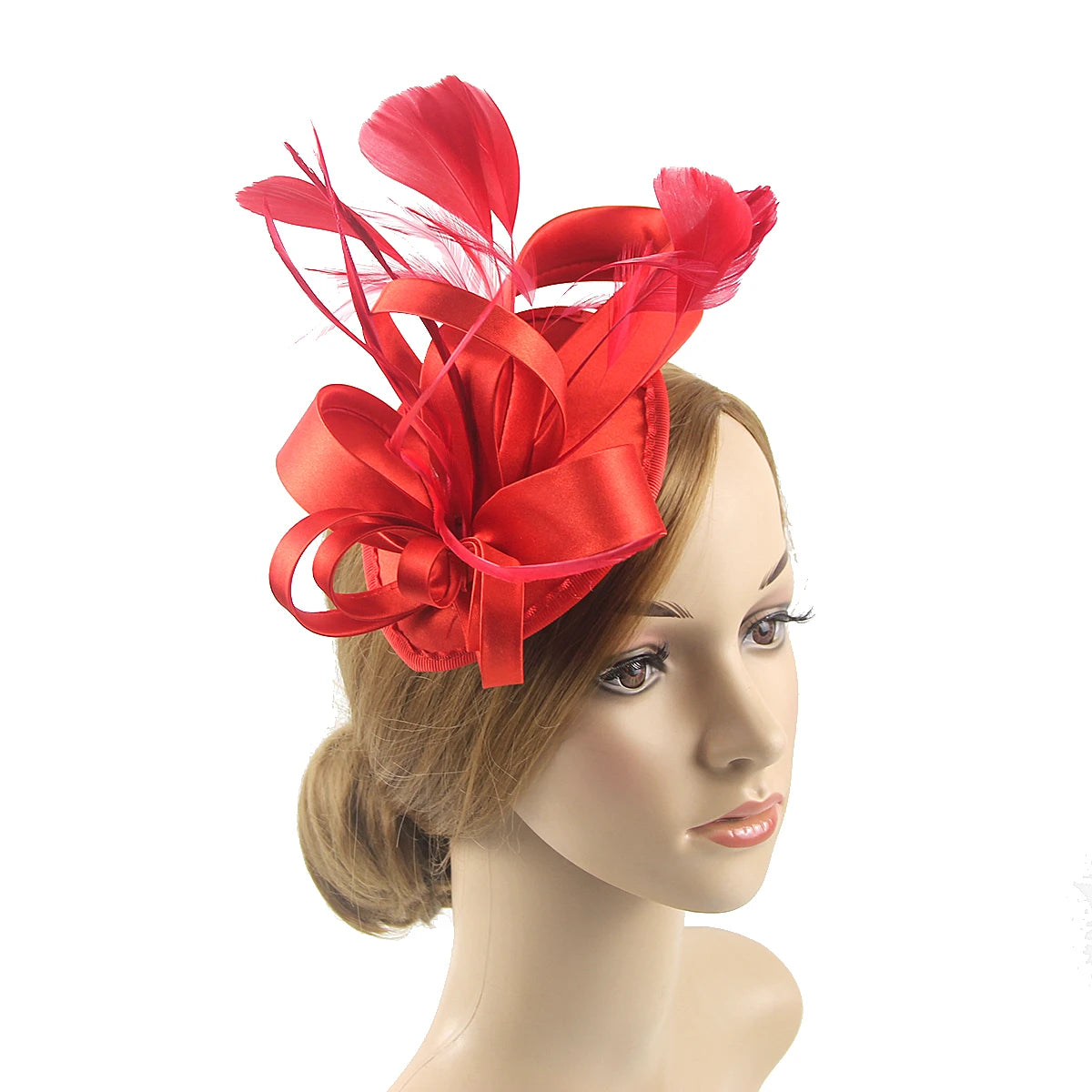Feather Pillbox Fascinator Hat | Tea Party & Derby | 15 Colors
