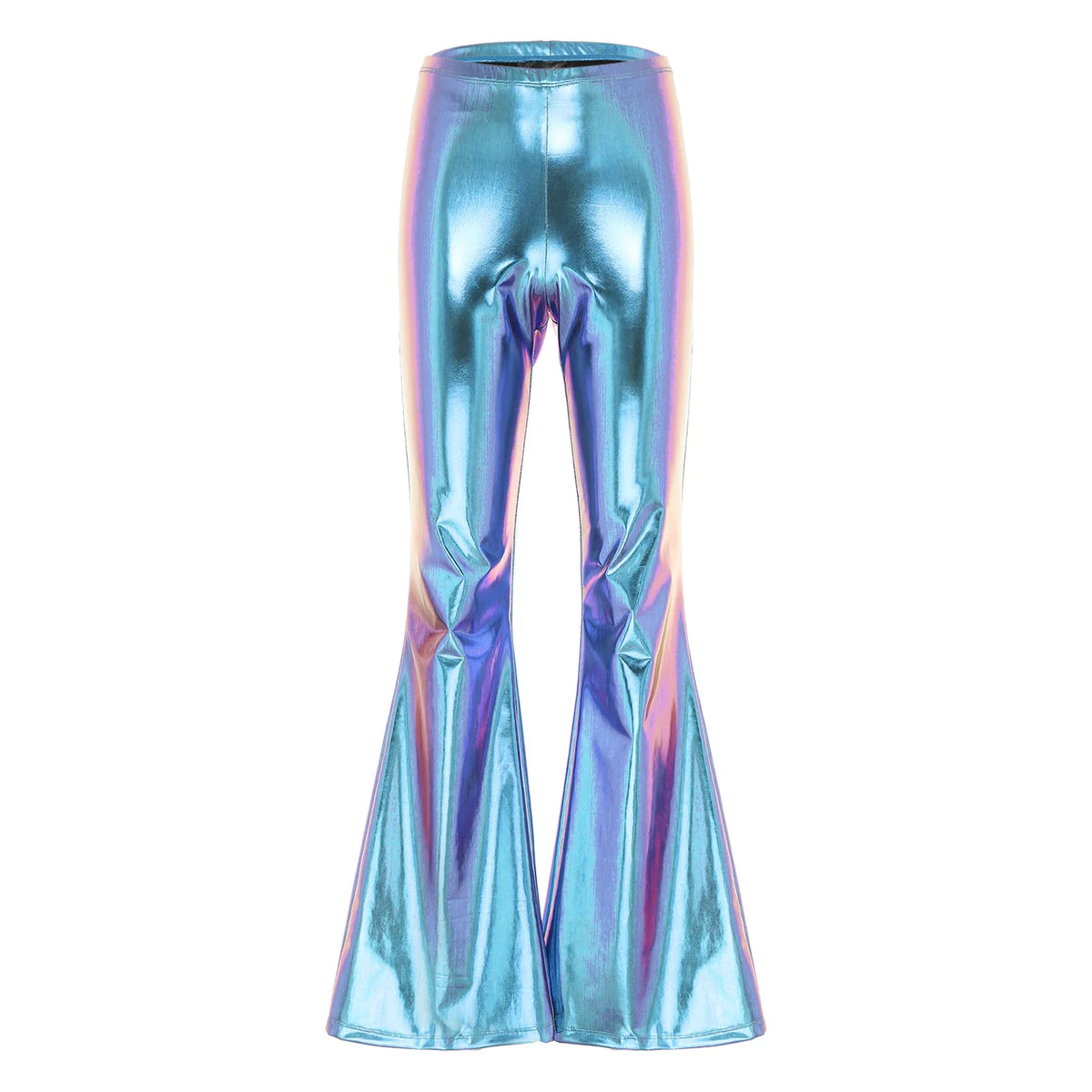 Men's Metallic Pants | Disco Bell-Bottoms