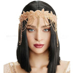 1920s Rhinestone Chain Headband | Gatsby & Gothic | 3 Colors