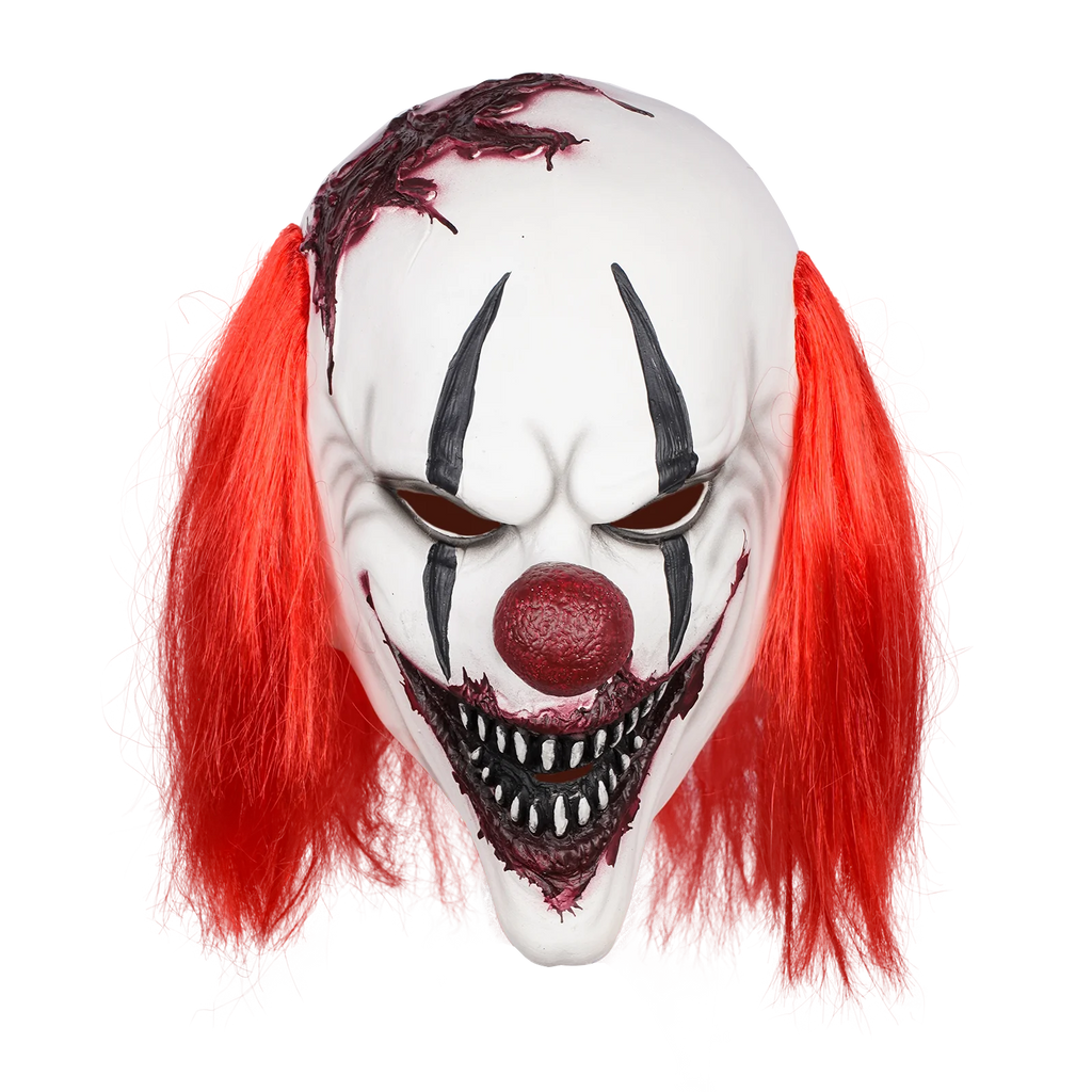Clown Mask | Red Hair & Grin