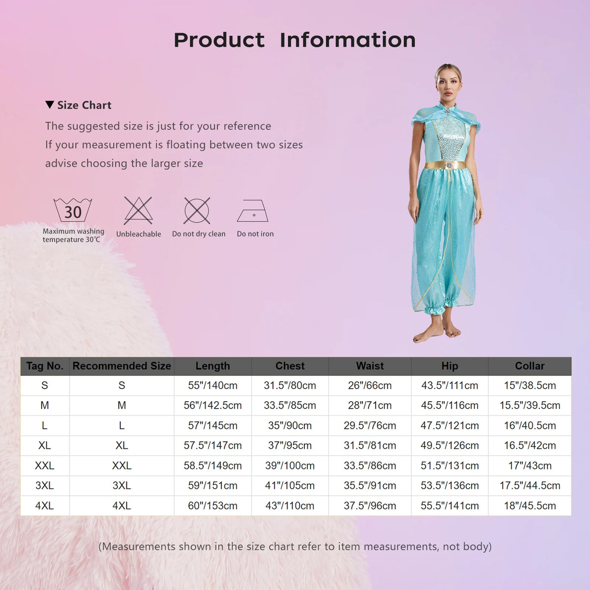 Arabian Princess Costume | Sequin & Tulle