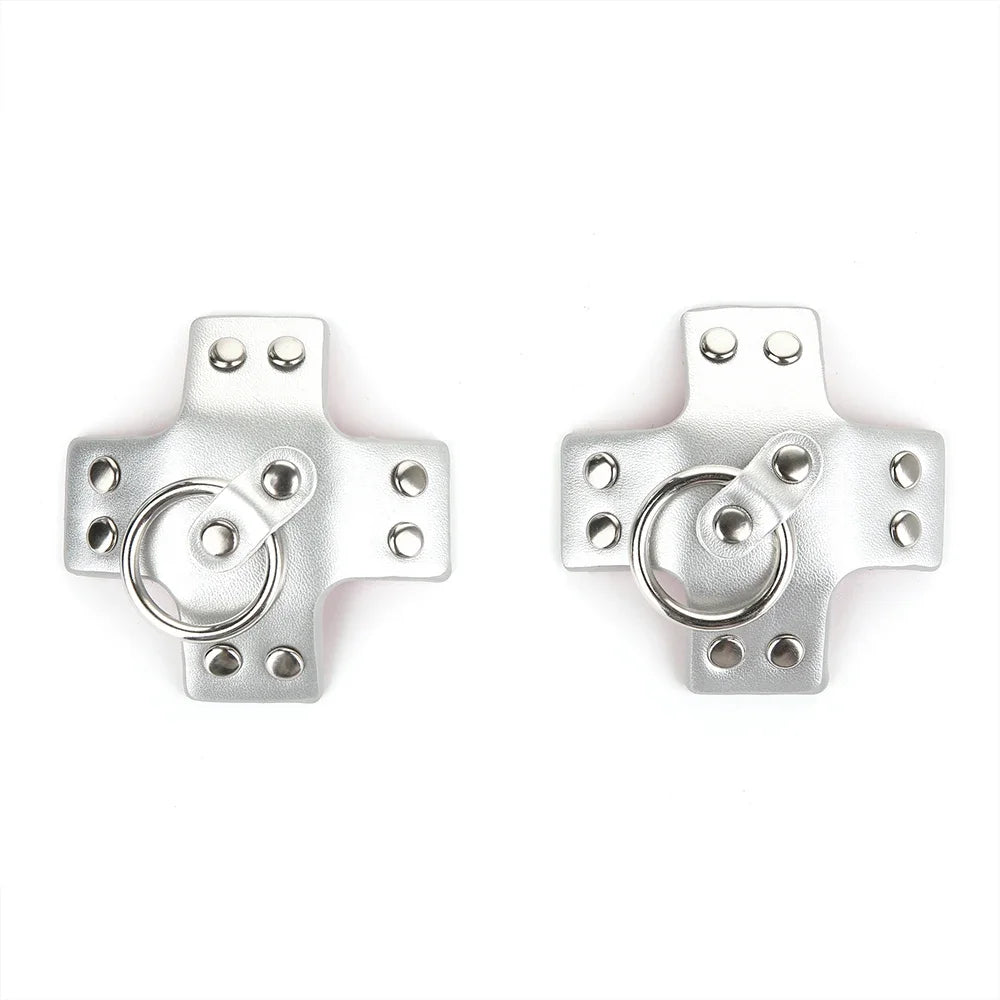 Rhinestone & Metal Nipple Covers - Reusable Pasties for Performers