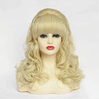Long Curly Beehive Wig | 26 Inch | Red & Blonde