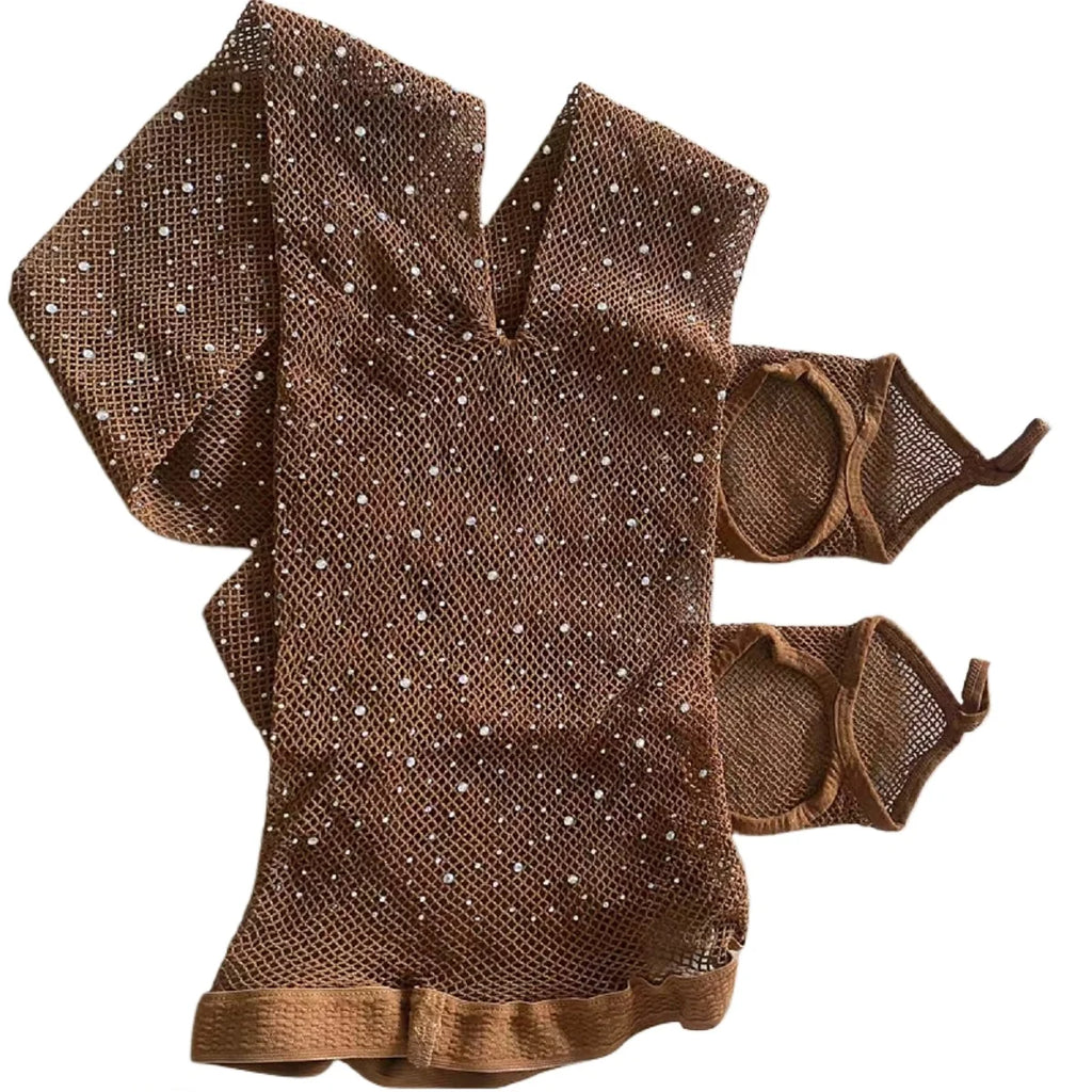 Open-Toe Dance Tights — Latin & Ballroom Performance Stockings