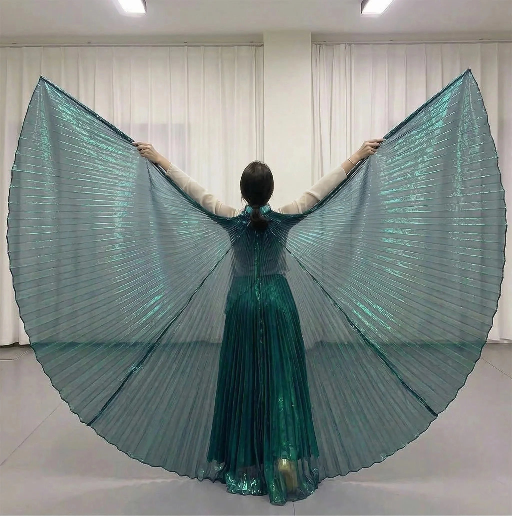 Belly Dance Isis Wings | Iridescent | Split & Solid