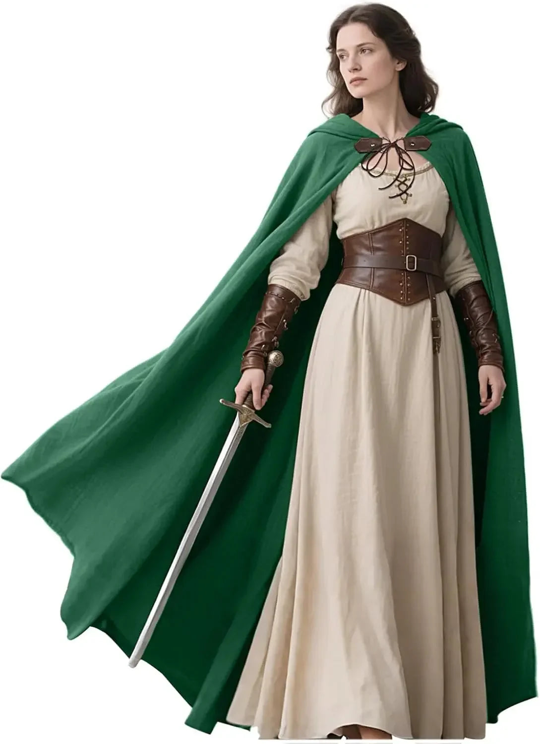 Medieval Hooded Cloak | Costume Cape