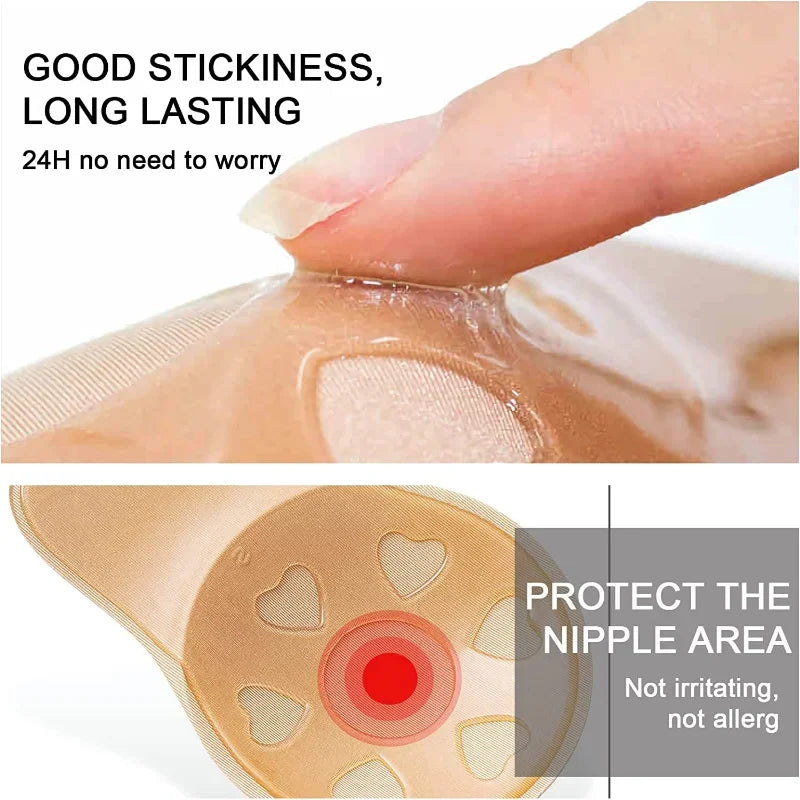 Rabbit Ear Silicone Nipple Covers | Adhesive Pasties | Performers