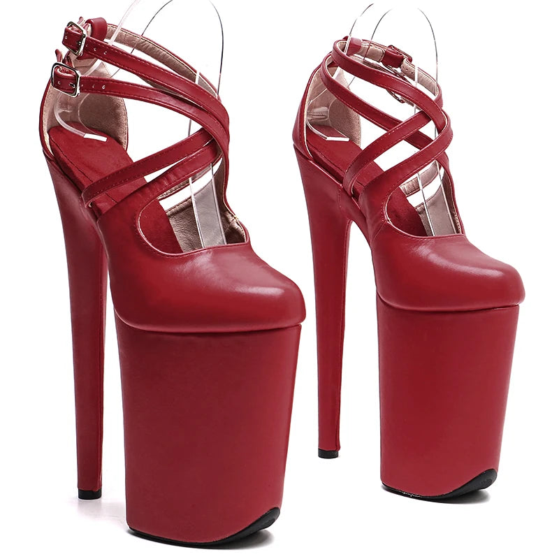 9-Inch Closed-Toe Platform Sandals