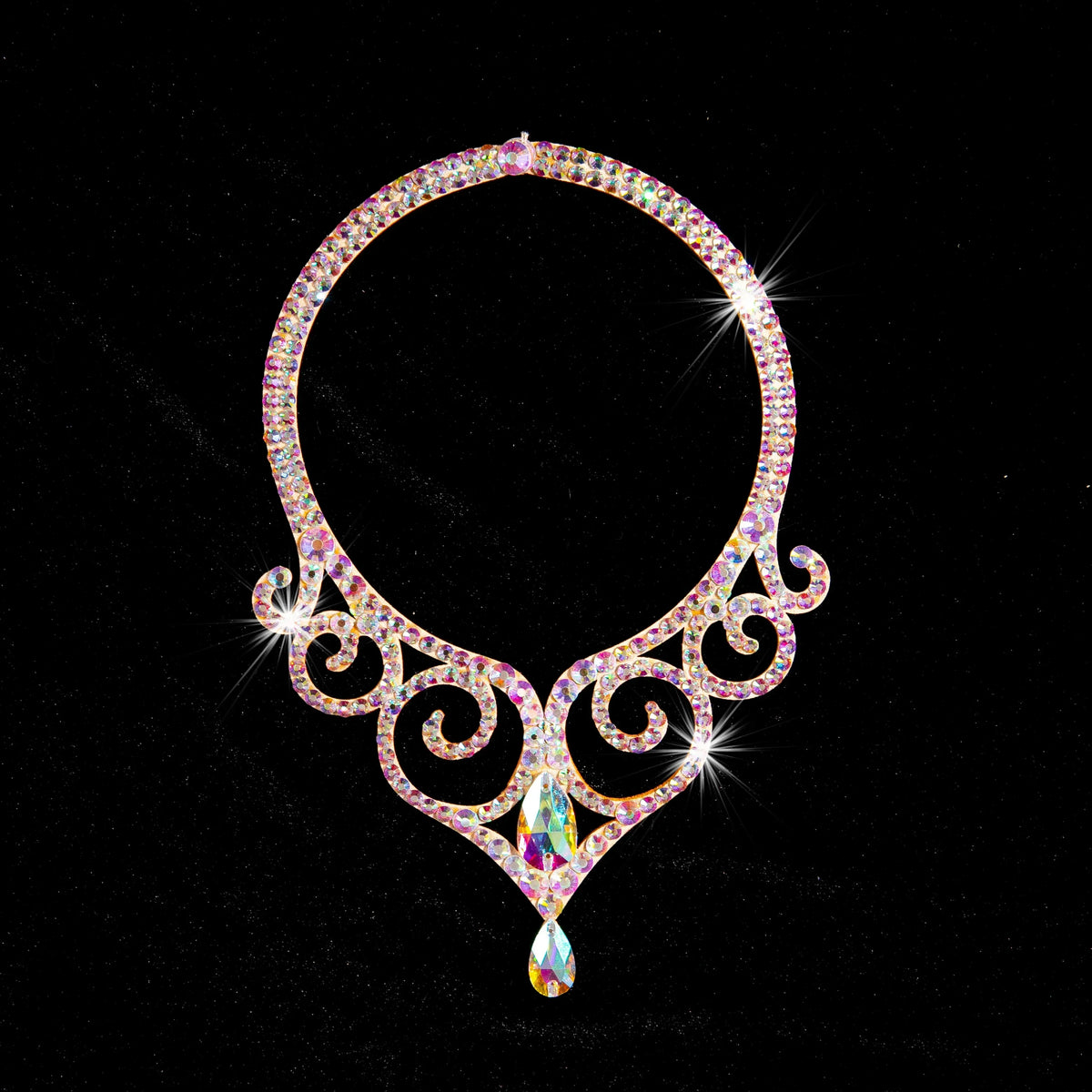 Rhinestone Statement Necklace | Belly Dance & Oriental Dance