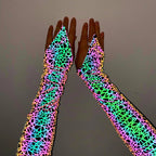 Holographic Reflective Arm Sleeves | Festival & Rave Accessory | 5 Prints