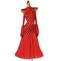 Polka Dot Ballroom Dress | Long Sleeves | 2 Colors | XXS-XXL