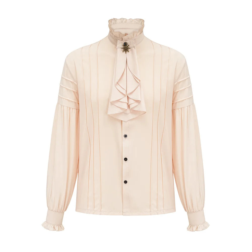 Men's Victorian Shirt | Ruffled Front