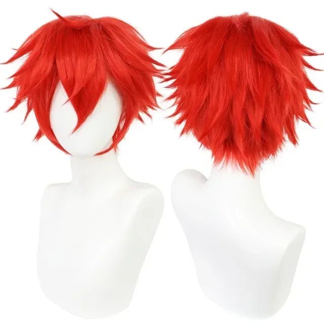 Short Cosplay Wig | Spiky Layers | 30 cm