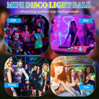 LED Disco Ball Wristband | Sound-Activated Rave Light