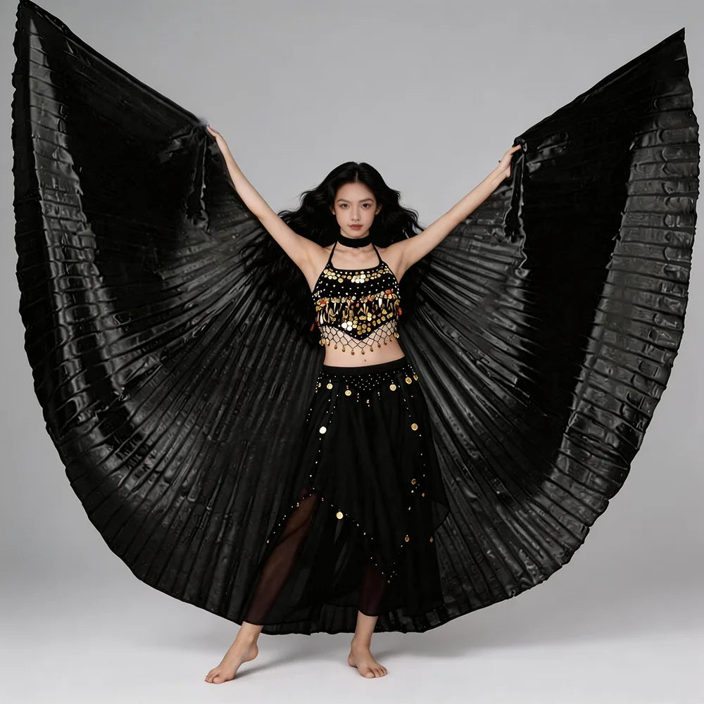 Belly Dance Wings | Pleated | 145cm