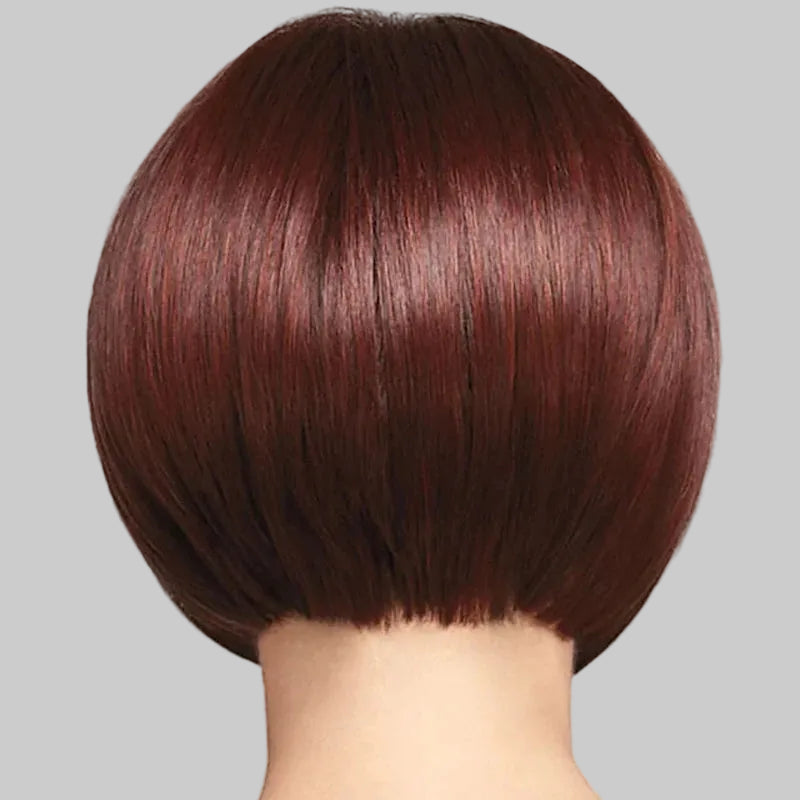Classic Flapper Bob Wig - Short Straight Cosplay & Roaring 20s Style Wig