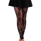 Colored Fishnet Footless Tights | High Waist Leggings | One Size