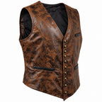 Steampunk Waistcoat | Faux Leather Look
