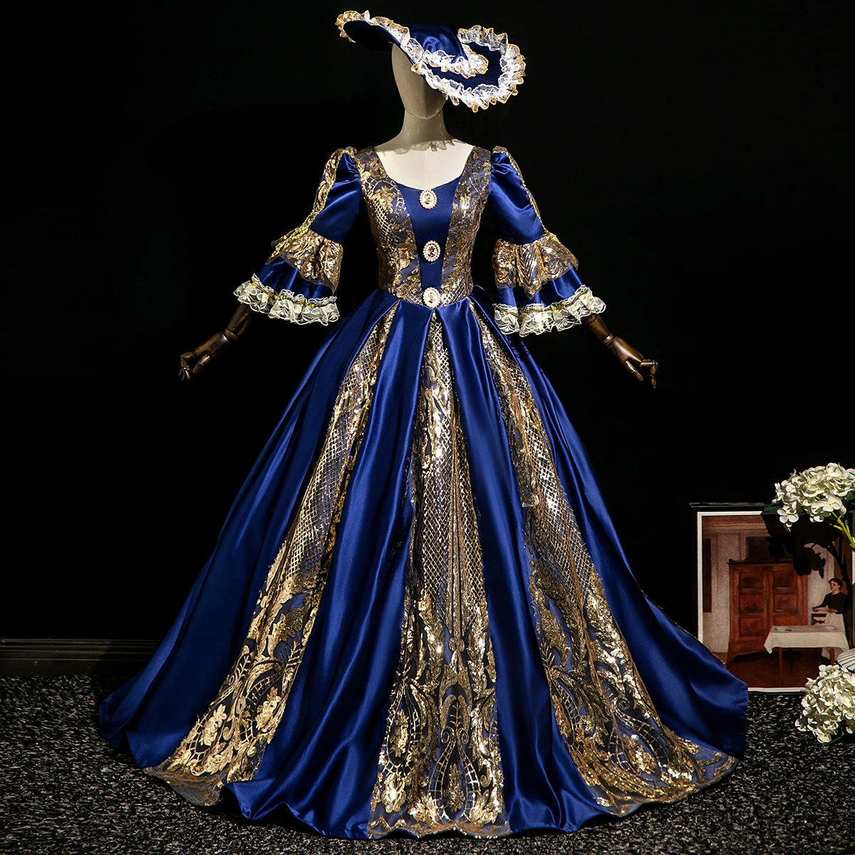 Victorian Ball Gown | Baroque Masquerade Dress