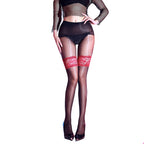 Lace Suspender Stockings | Sheer Tights | One Size