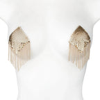Rhinestone & Metal Nipple Covers - Reusable Pasties for Performers