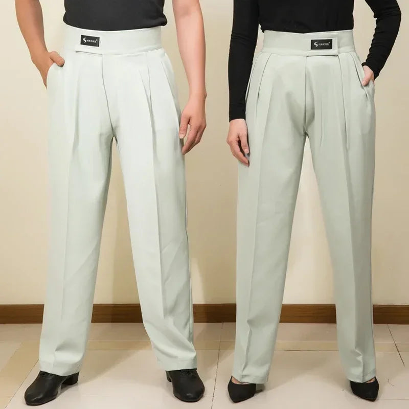Latin Dance Trousers | High-Waist | Ballroom & Competition | 3 Colors