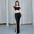 Belly Dance Costume Set | 3-Piece | Off-Shoulder & Flare Pants