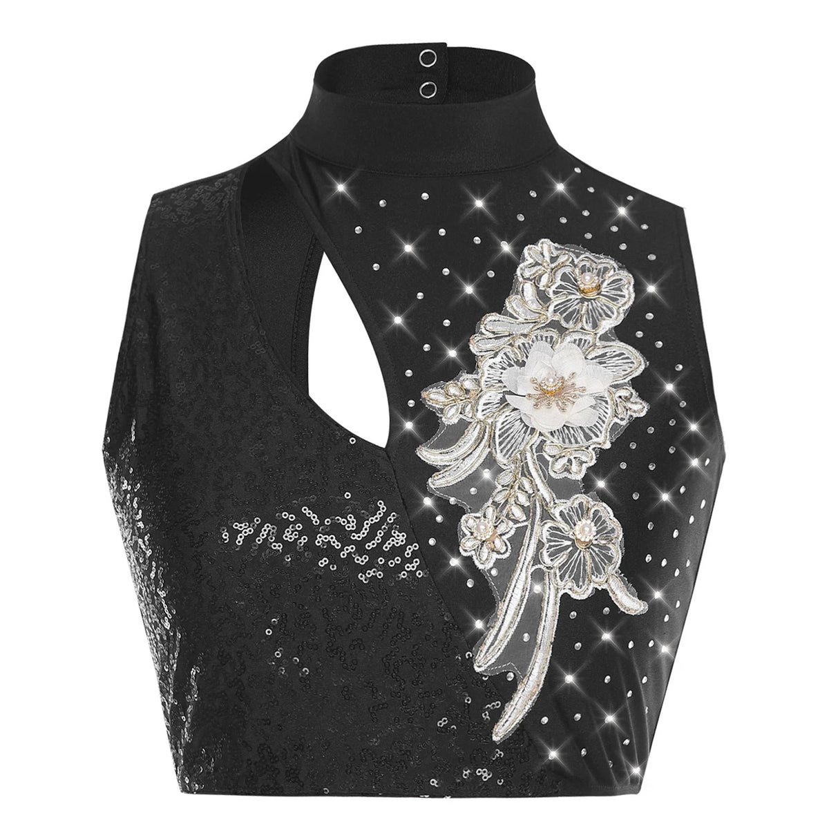 Starlight Floral Appliqué Lyrical Dance Set