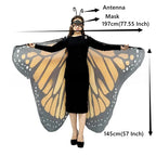 Butterfly & Moth Costume Set | Chiffon Wings