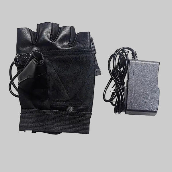 Red Laser Gloves - Rechargeable LED Performance Gloves for DJs & Dancers
