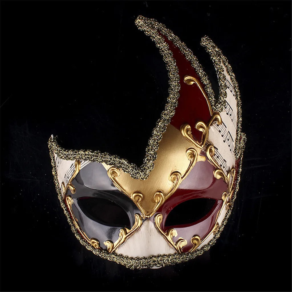 Venetian Masquerade Half-Face Mask | 14 Colors