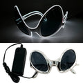 LED Light-Up Rave Glasses & Gloves | Cyberpunk Festival Eyewear