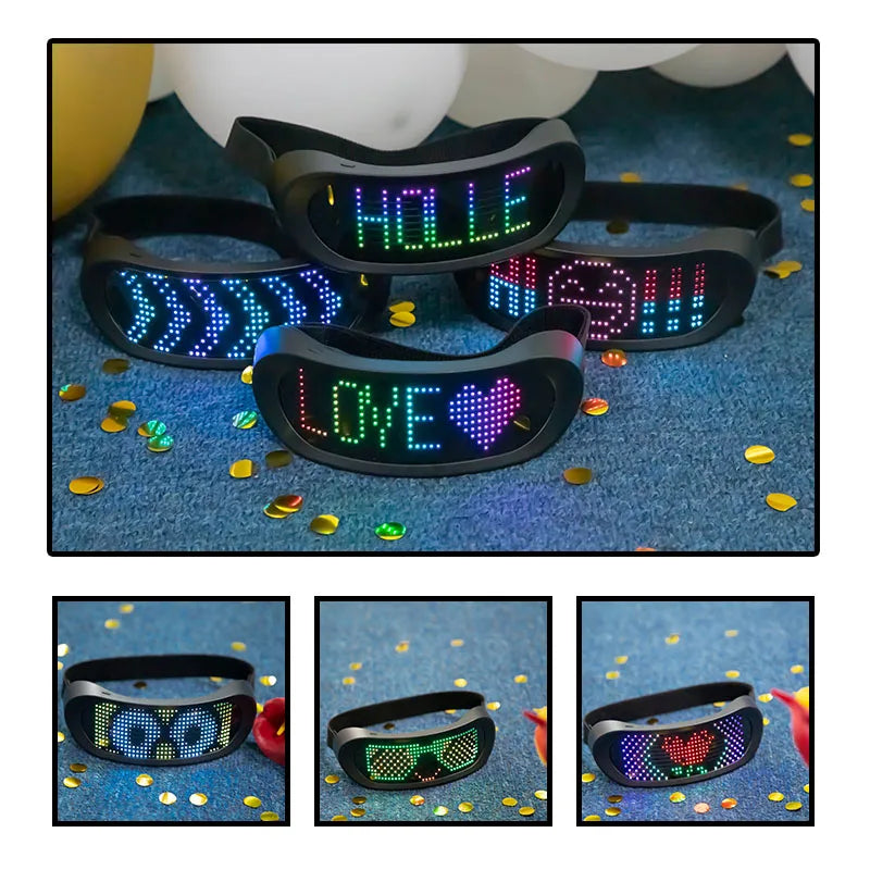 Programmable LED Glasses | Rave
