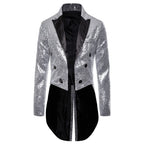 Sequin Tailcoat | Contrast Lapels