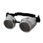 Steampunk Cyber Goggles | Vintage Welding Goggle | 4 Lens Colors
