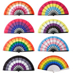 Rainbow Folding Fan | Pride Performance Prop