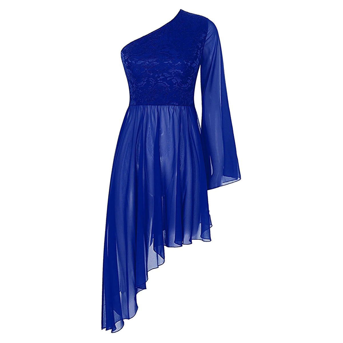 Lace Chiffon Praise Dance Overlay