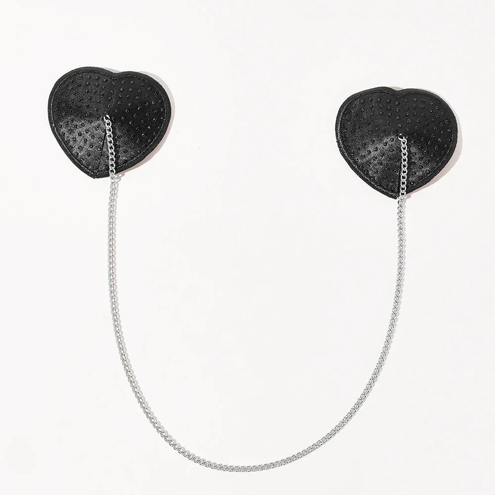 Rhinestone & Metal Nipple Covers - Reusable Pasties for Performers