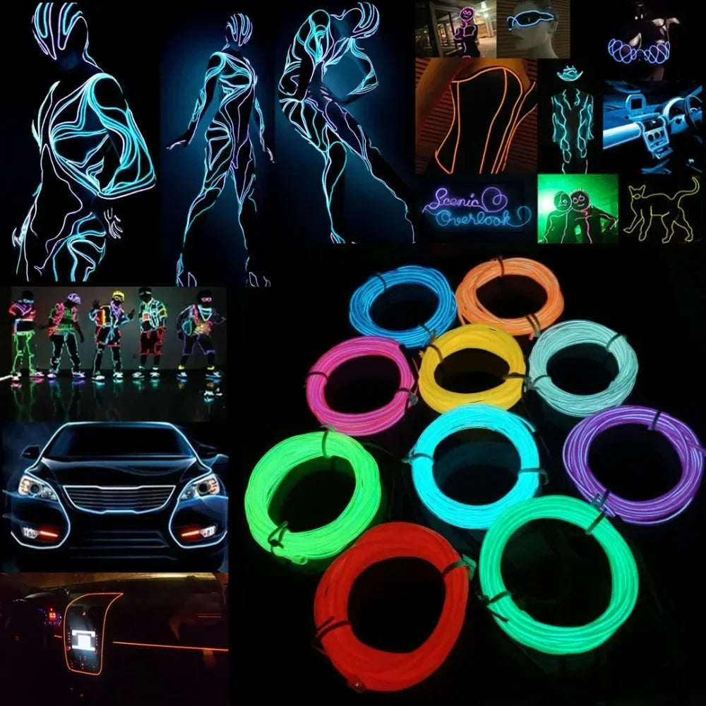 Glow EL Wire | DIY Rave Costumes