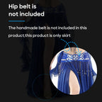 Belly Dance Skirt | Chiffon Double Slit