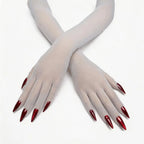 Sheer Nail-Effect Gloves | Stage